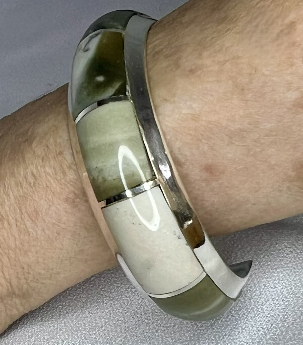 Polychrome Jasper "Stoned" Cuff