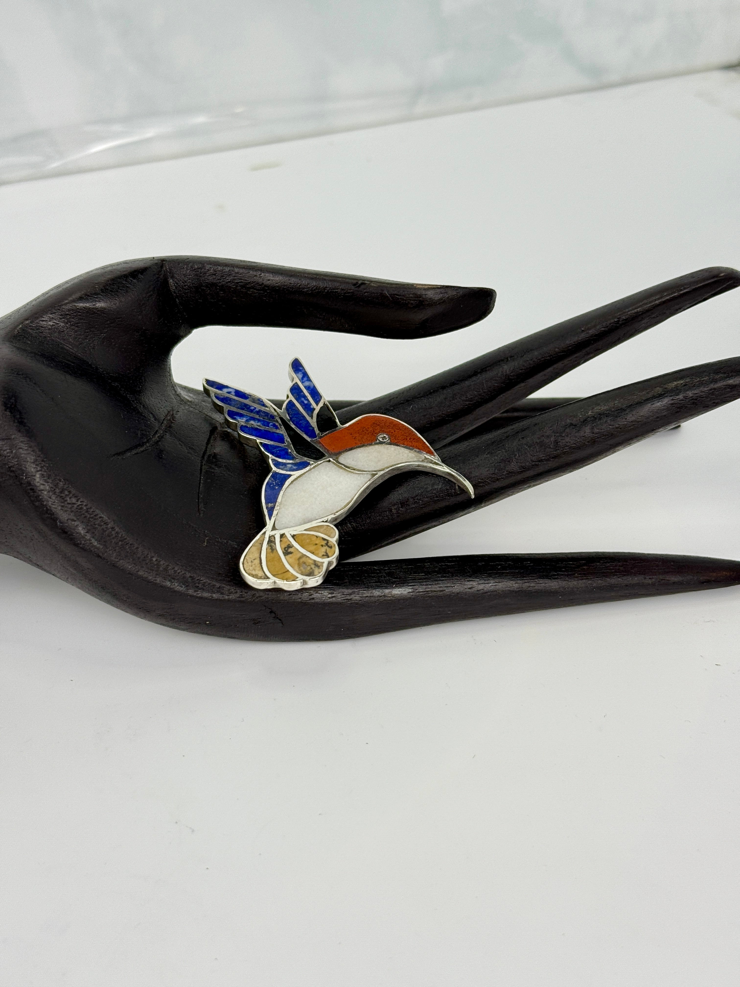 Sterling Silver Stone-Inlaid Jewelry