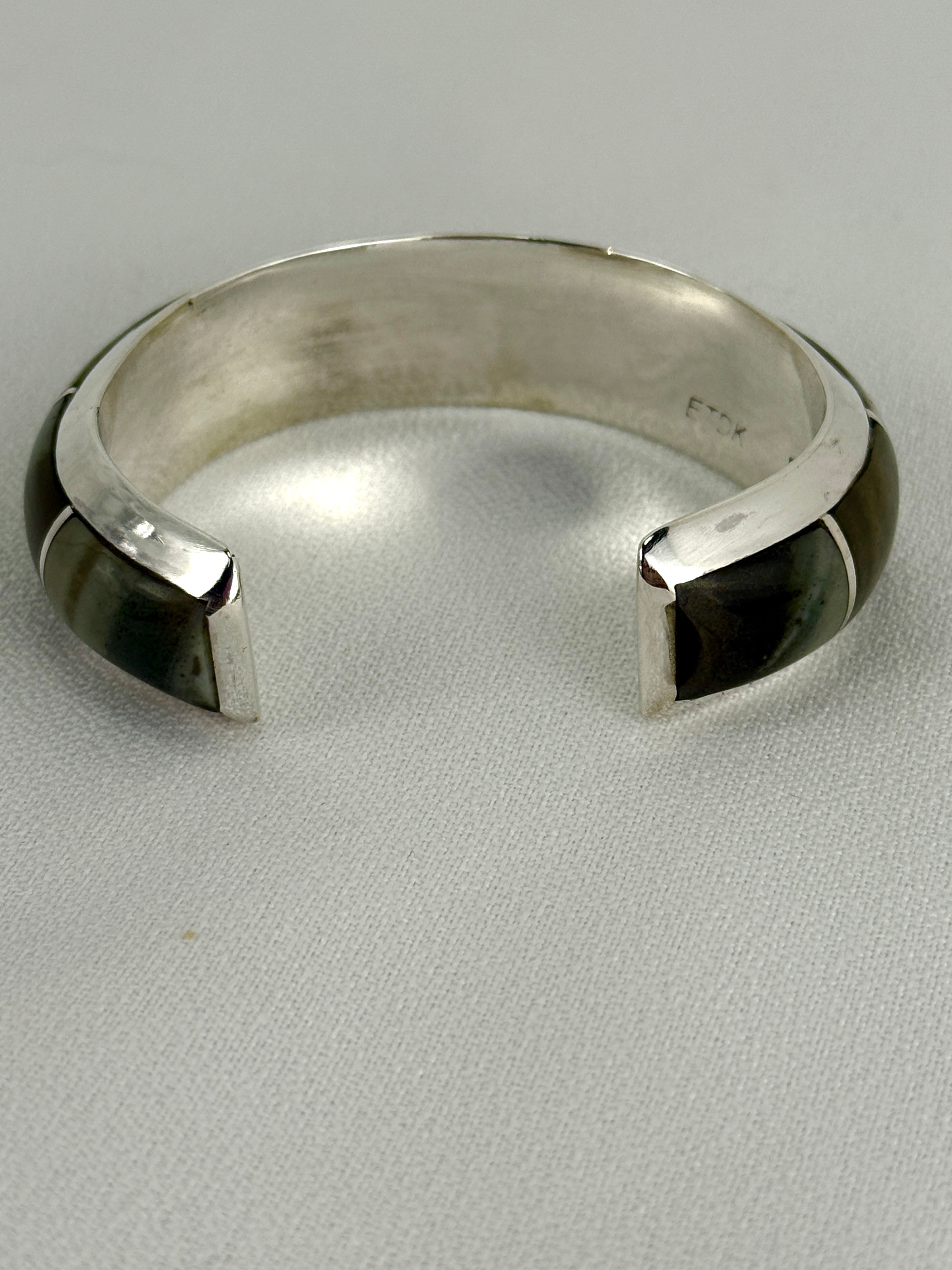 Polychrome Jasper "Stoned" Cuff