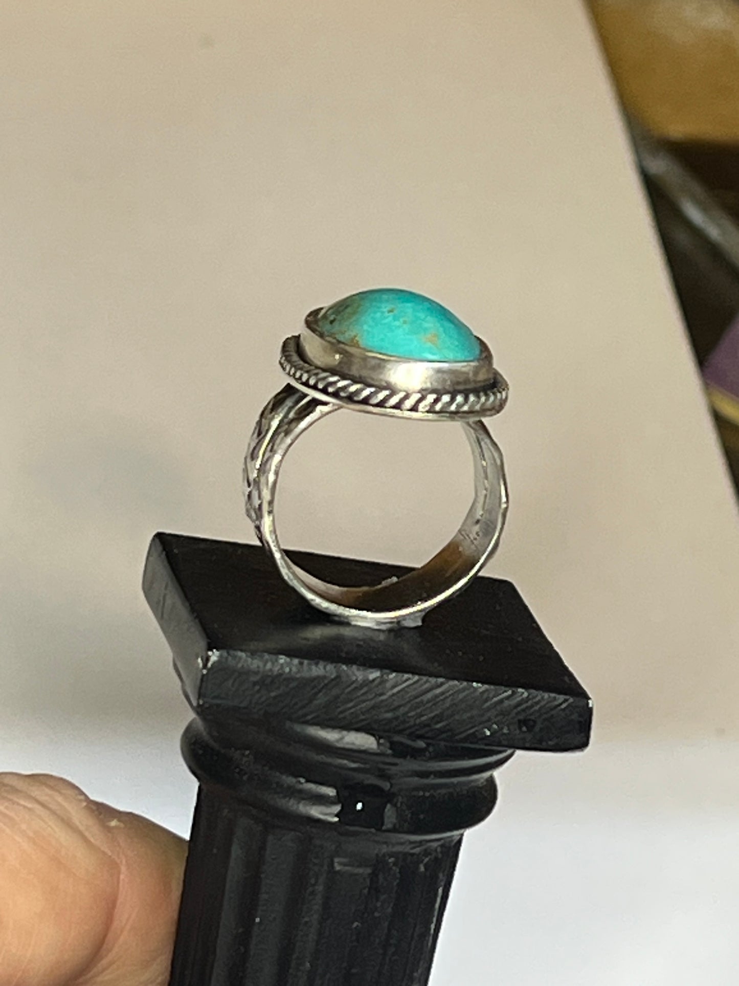 Turquoise Statement Ring Size 7