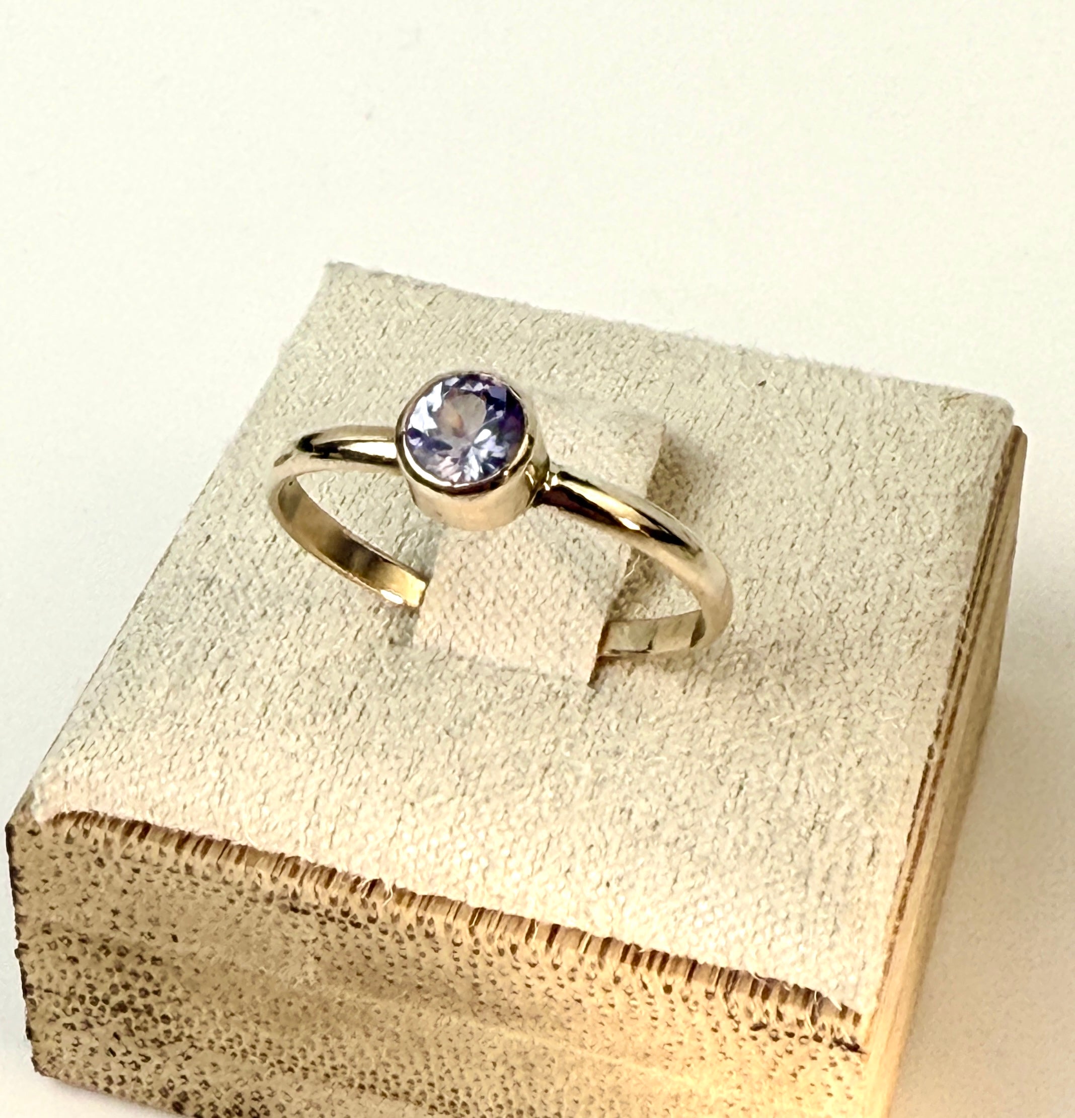 Tanzanite Ring in 14 Karat Gold size 7.75