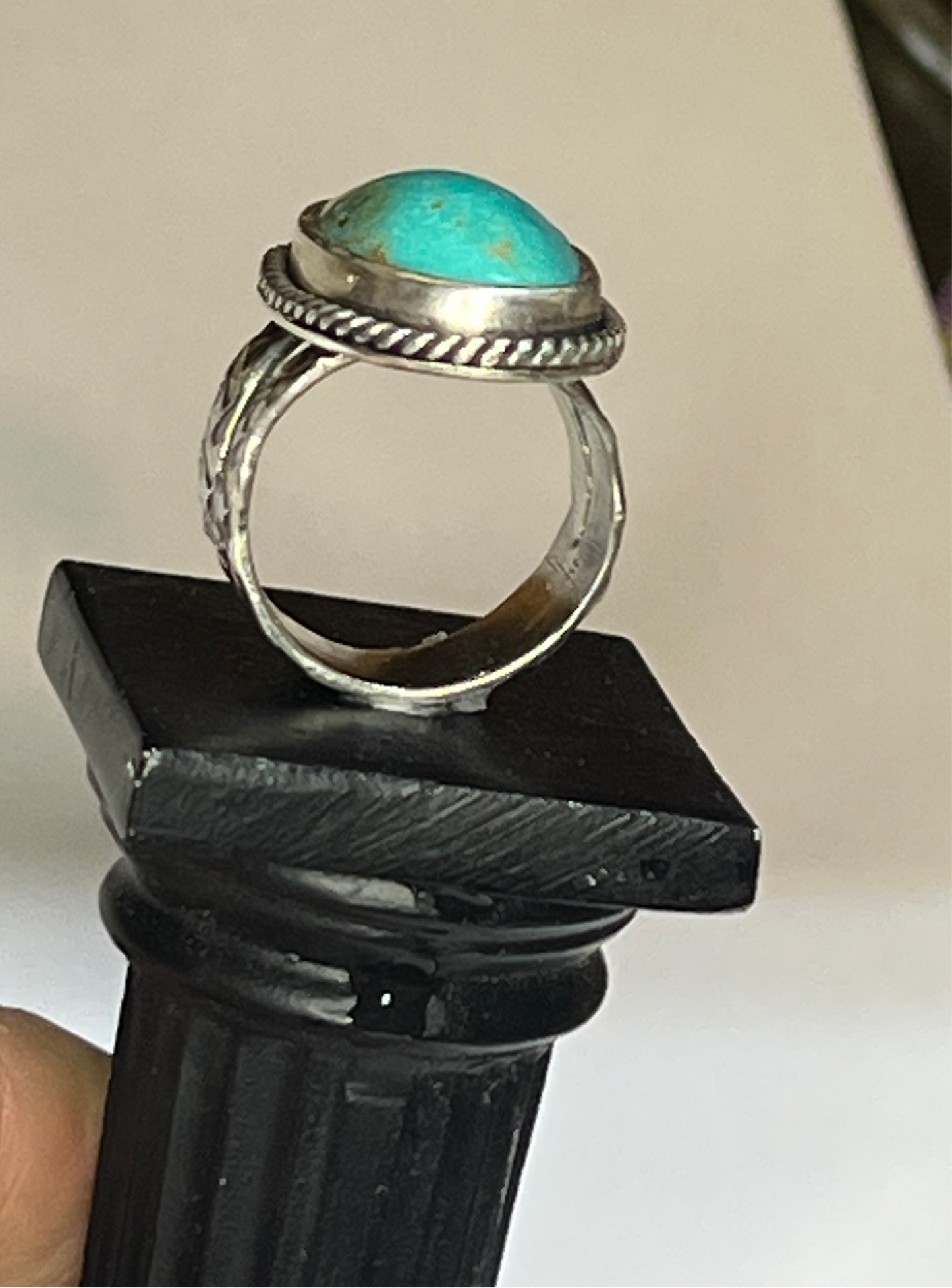 Turquoise Statement Ring Size 7