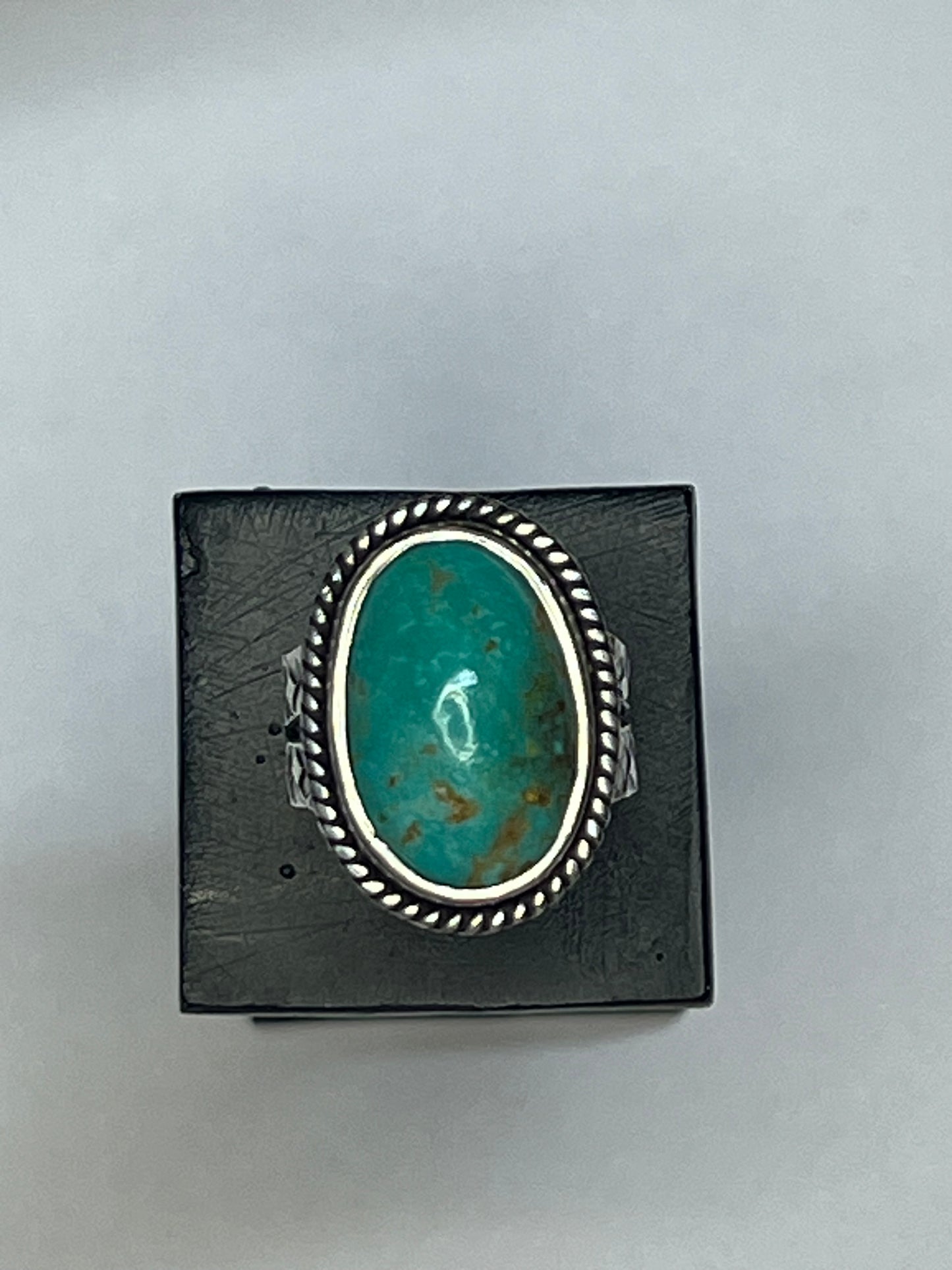 Turquoise Statement Ring Size 7