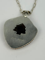 Distressed Agate pendant