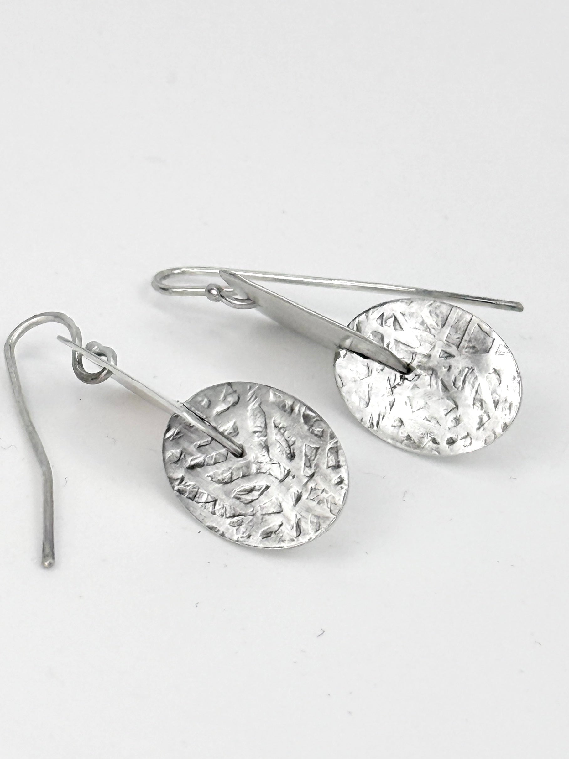 Small Three Dimensional Earrings