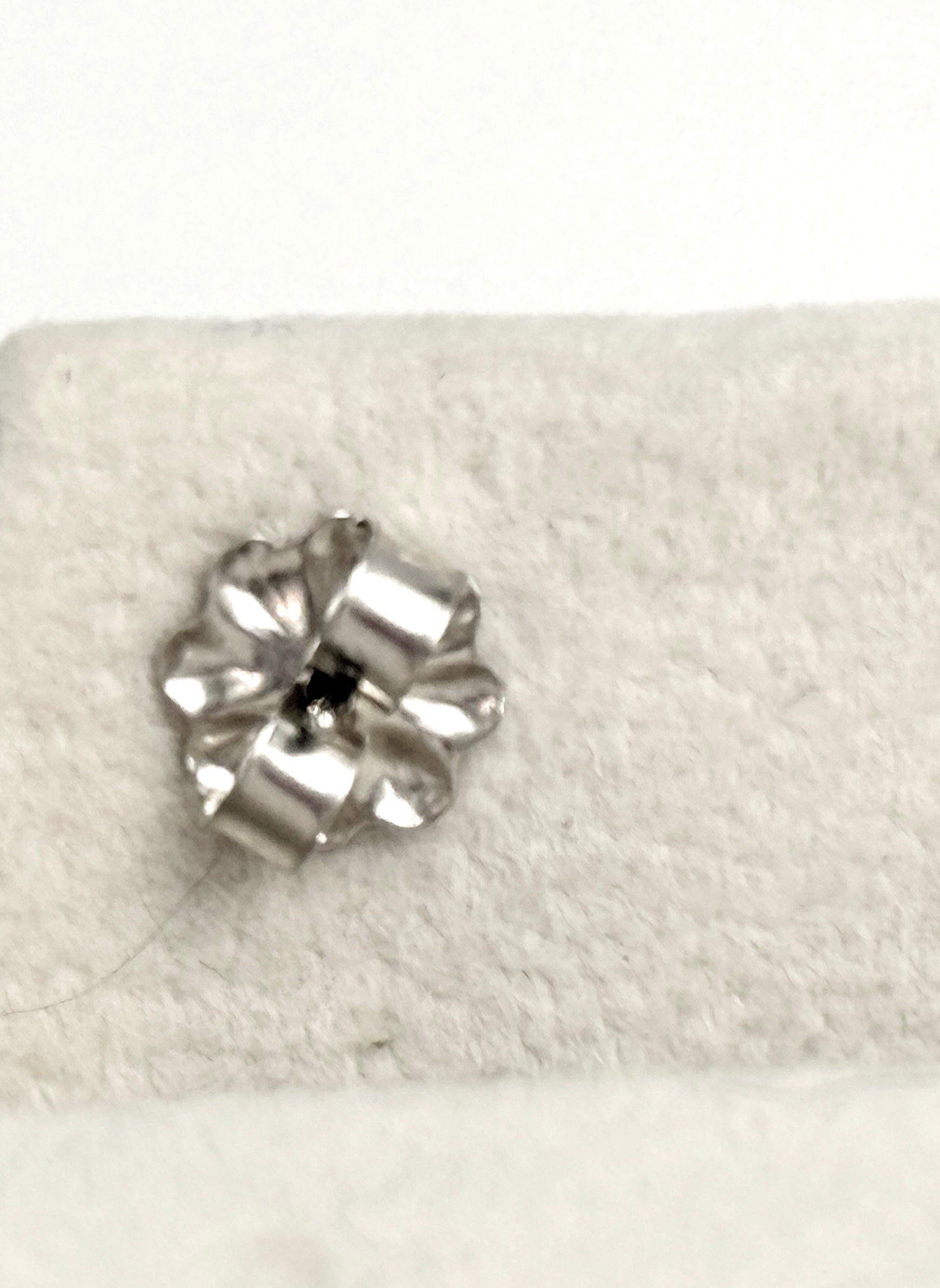 Lapis and Silver Stud Earrings