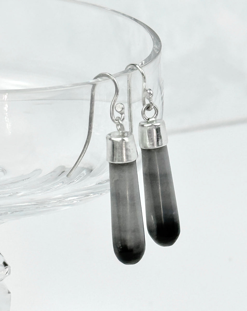 Botswana Agate Dangle Earrings