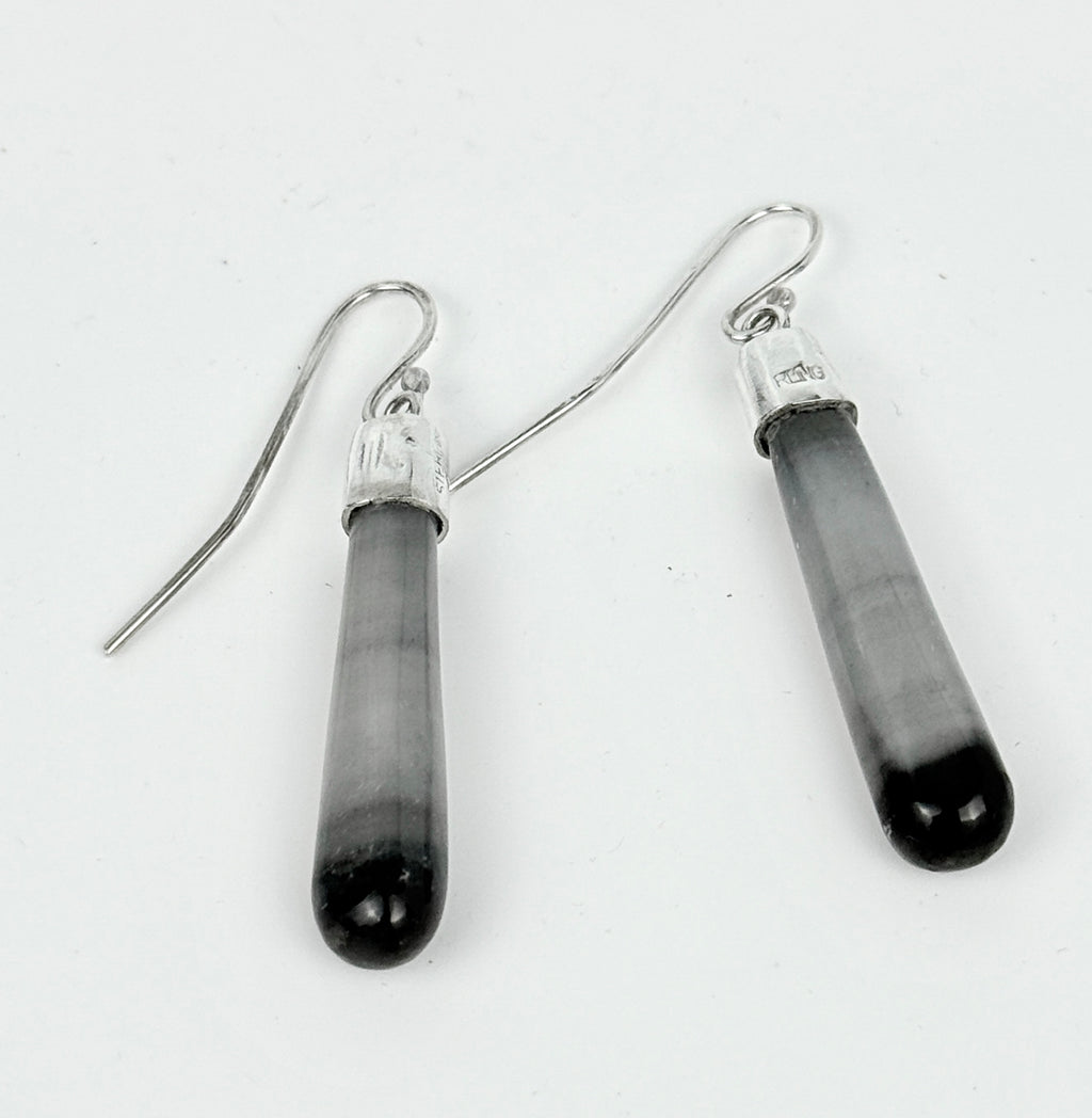 Botswana Agate Dangle Earrings
