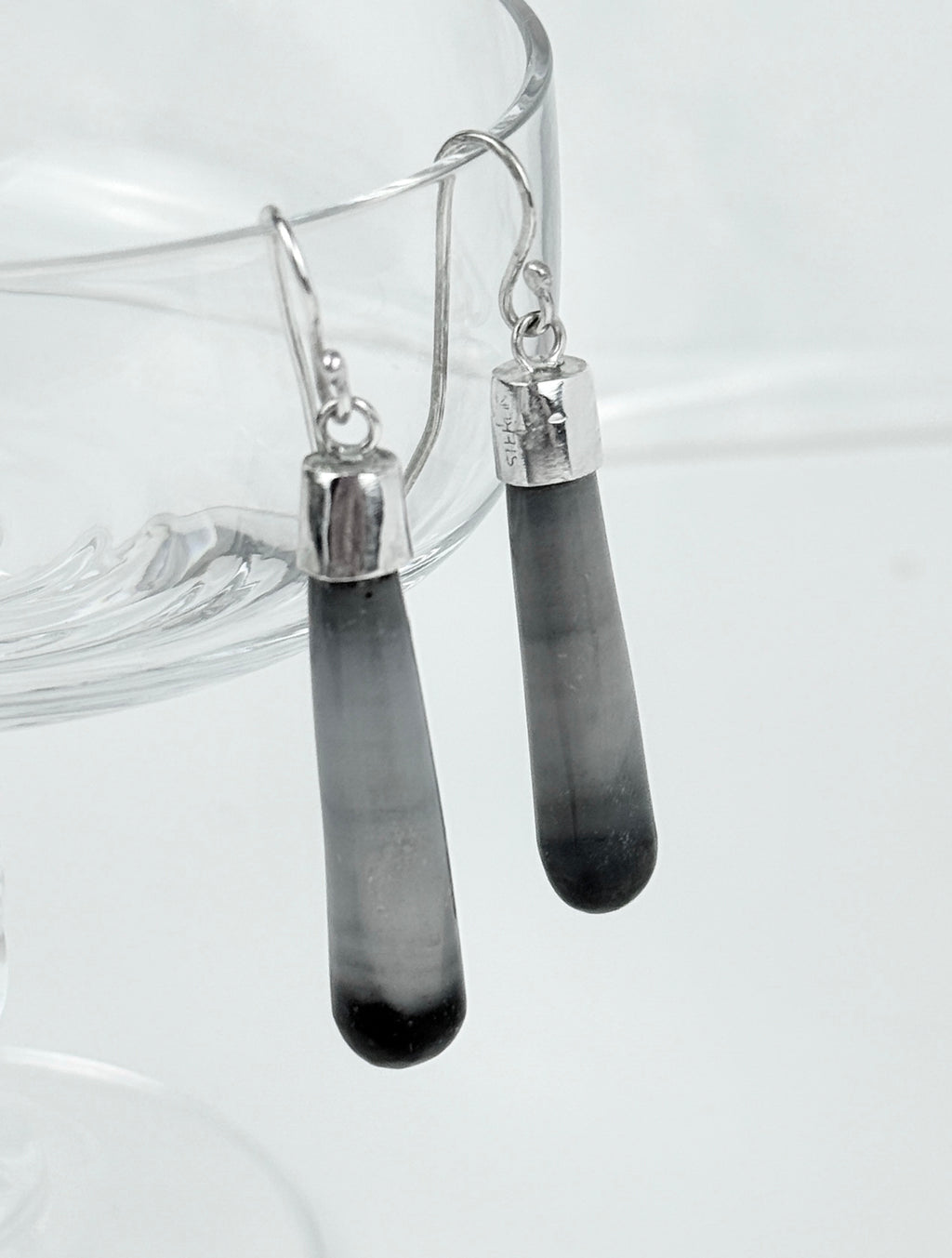 Botswana Agate Dangle Earrings