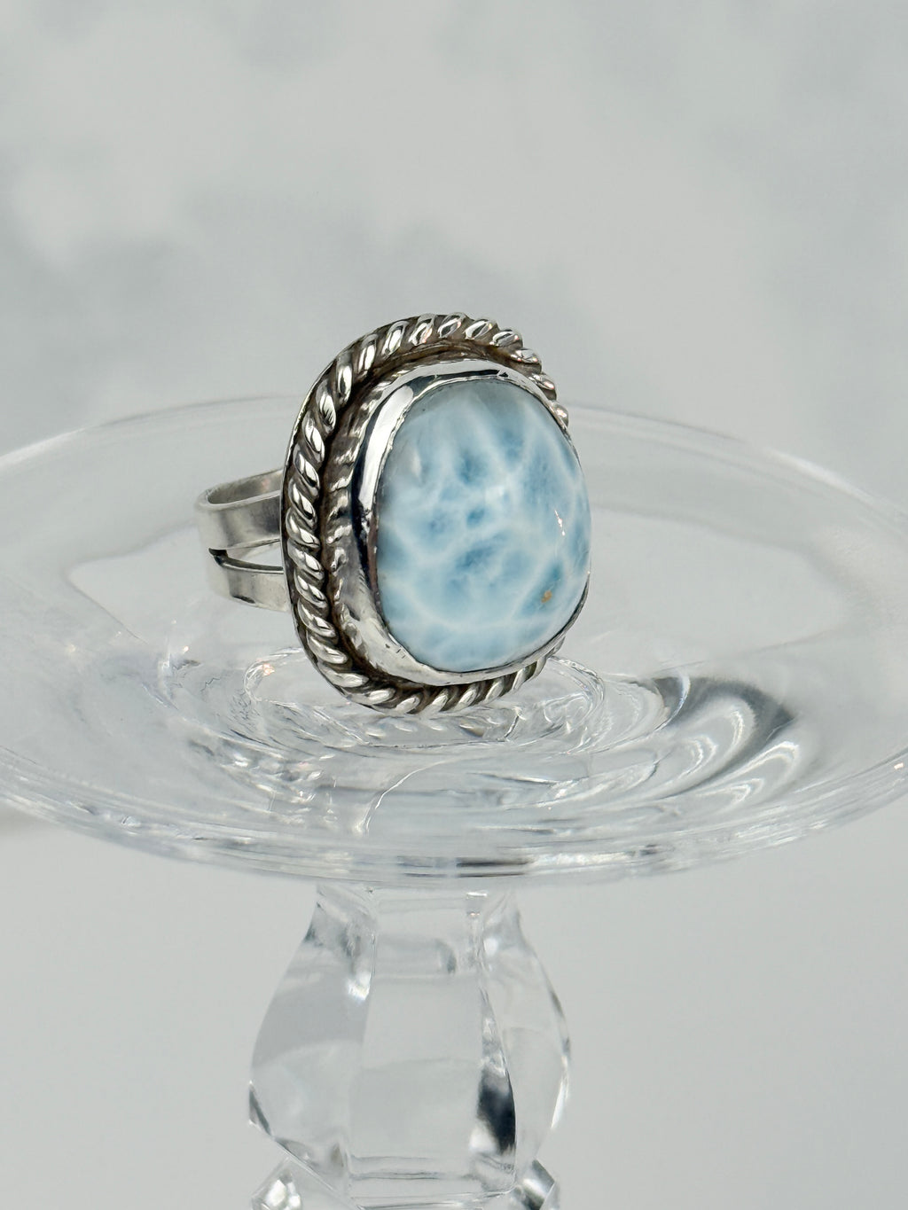 Larimar Statement Ring