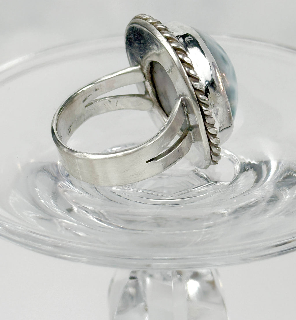 Larimar Statement Ring