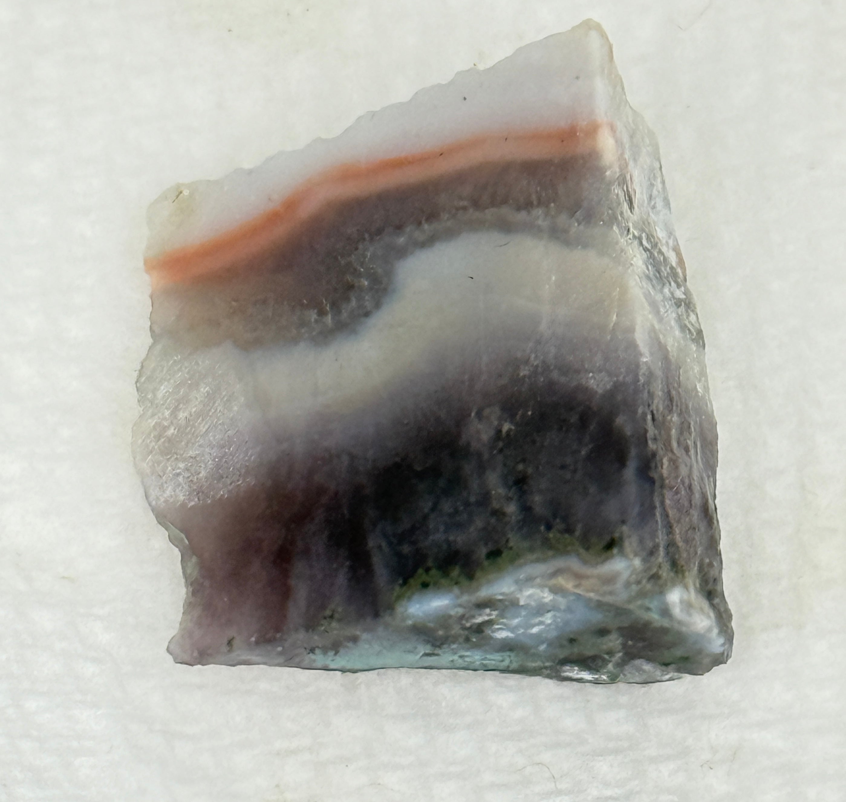 Mexican LacecAgate and SilverTeardrop Earrings