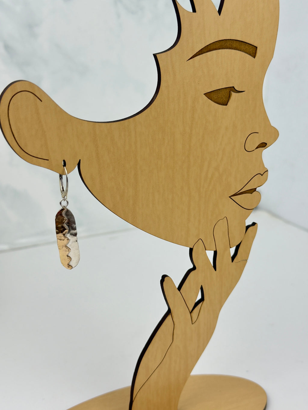 Silver and Gold Dangle Earrings