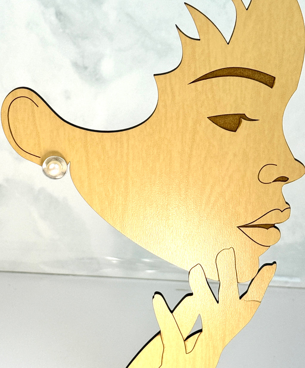 Pearl and Sterling Stud Earrings