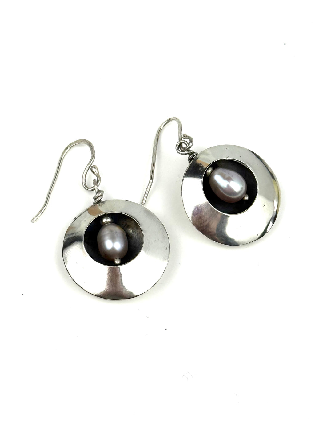 Pearl Shadowbox Earrings
