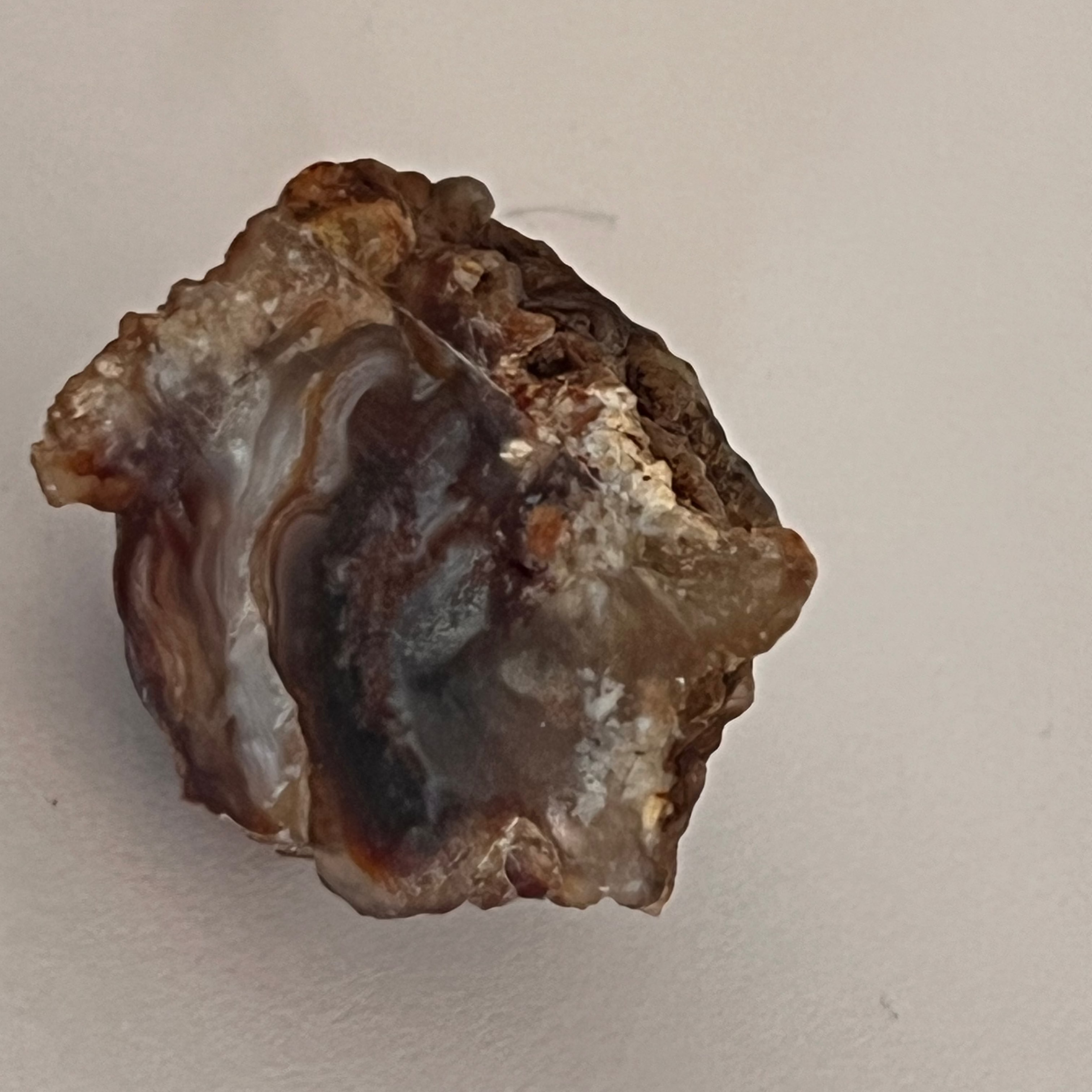 Distressed Agate pendant