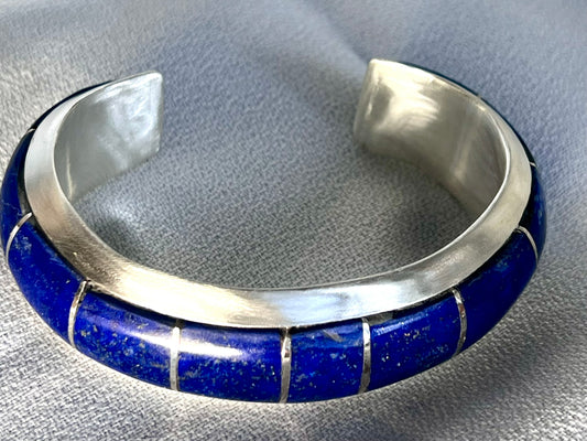 Lapis Lazuli "Stoned" Cuff