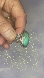Turquoise Statement Ring Size 7