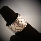 Unisex size 8 1/2 Sterling Silver Ring