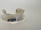 Anticlastic Hand Forged Sterling Silver Cuff