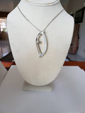 Sterling Silver and 14K Gold Pendant