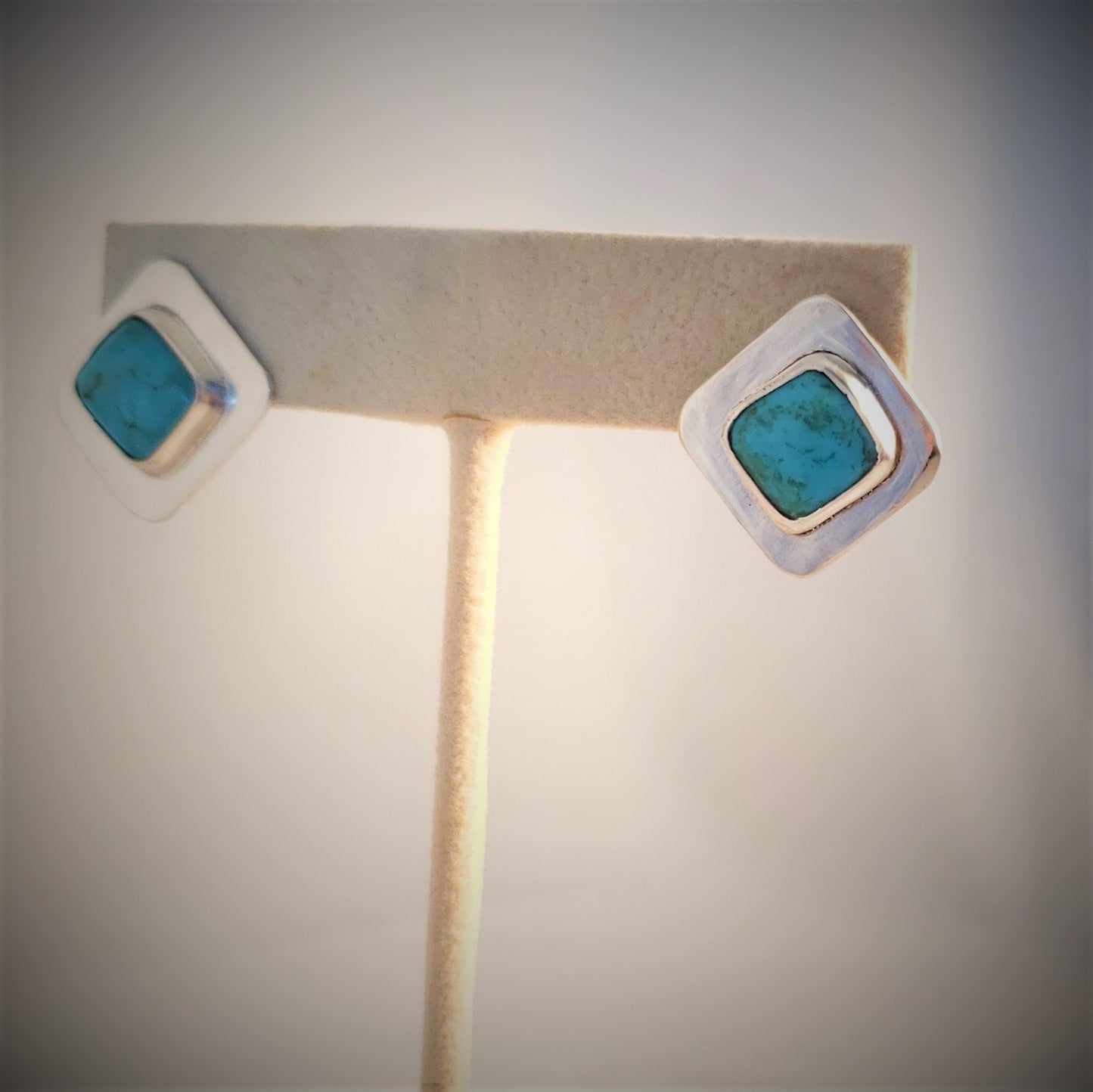 Sterling and Turquoise Post Earrings